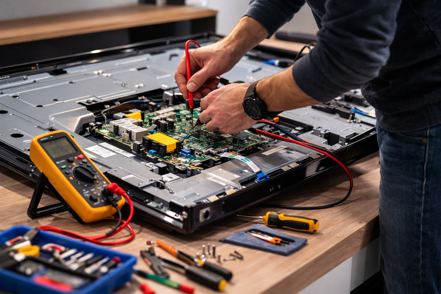 Tecnico riparazione televisore